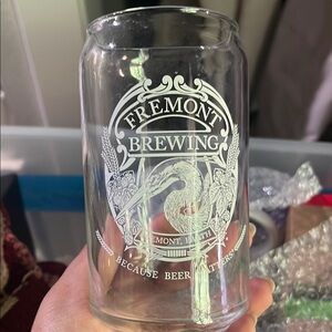 Fremont Brewing Glass
